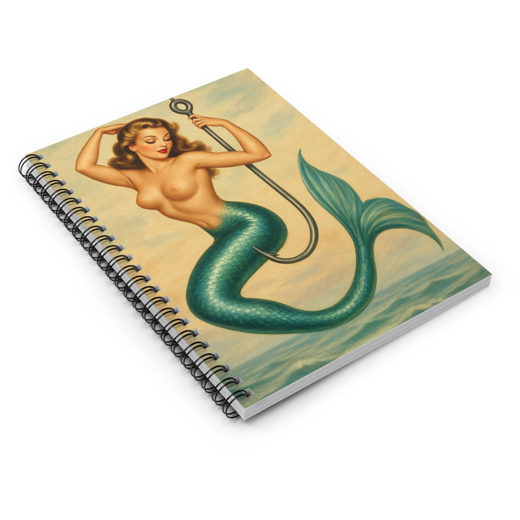 Spiral Notebook - Ruled Line MERMAID