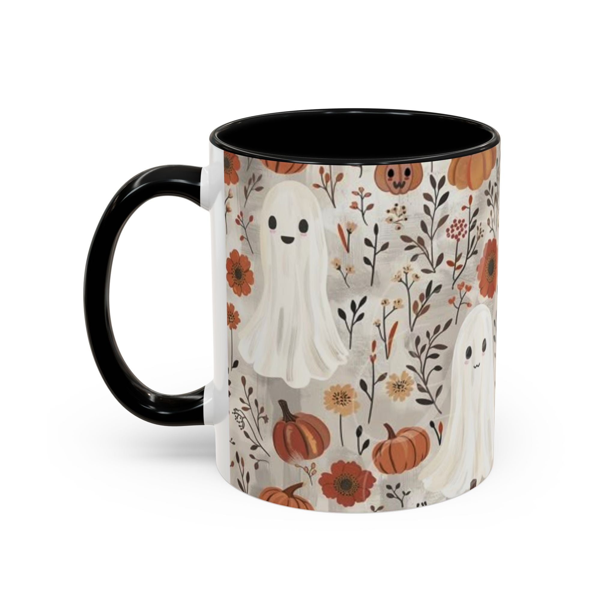 Cute Halloween Ghost Coffee Mug | Fall Decor, Gift for Autumn Lovers, Spooky Vibes, Ceramic Drinkware, Witchy Kitchen