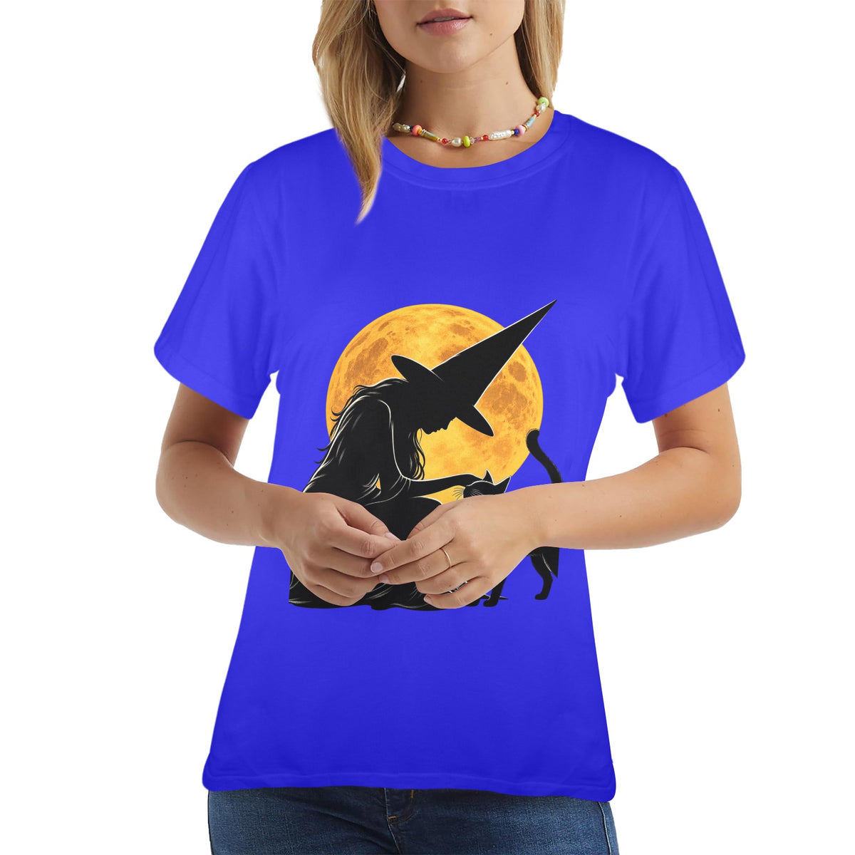 Moonlit Familiar Unisex Halloween Tee