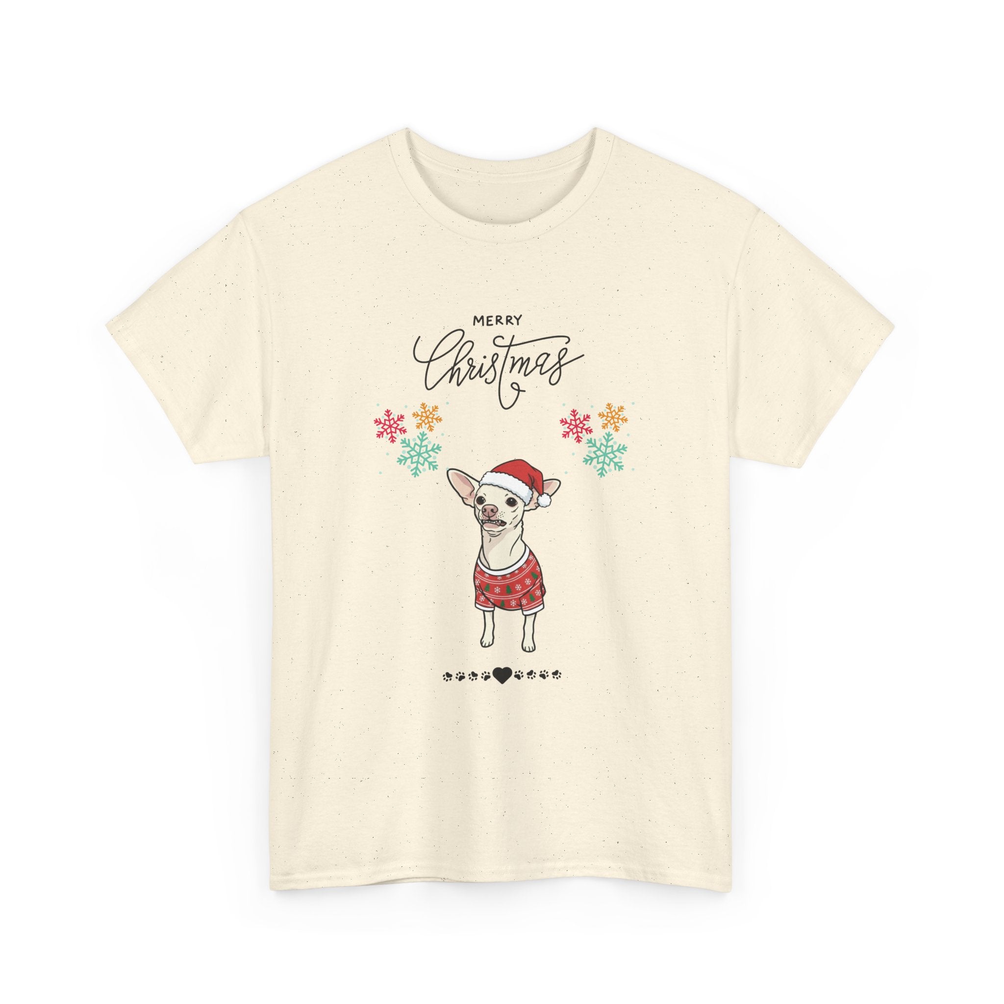 Christmas Dog Lovers Tee Chihuahua