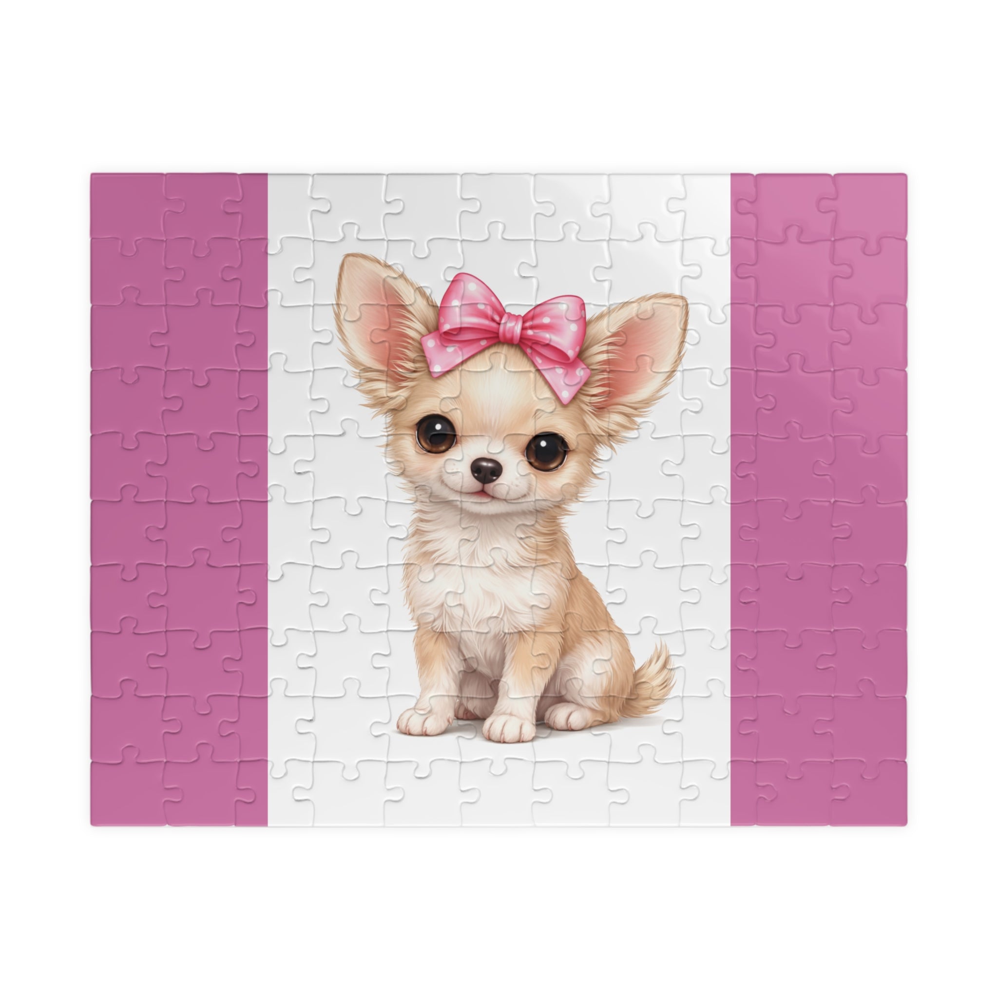 Chihuahua Puppy Puzzle — Cute Dog Jigsaw for Kids & Gift