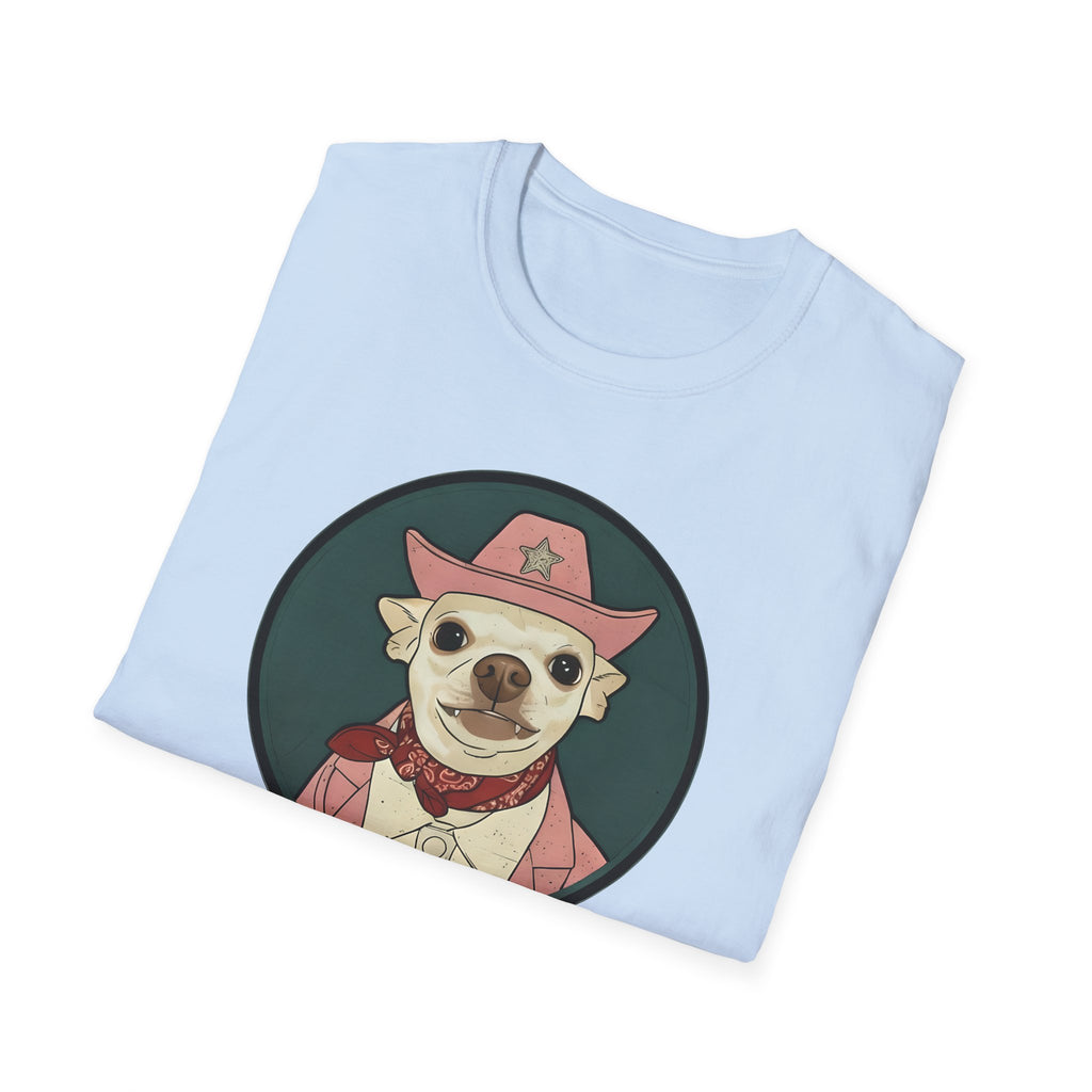 Cowgirls Rule Chihuahua Cowgirl T-Shirt   Coco       Trendy TShirt