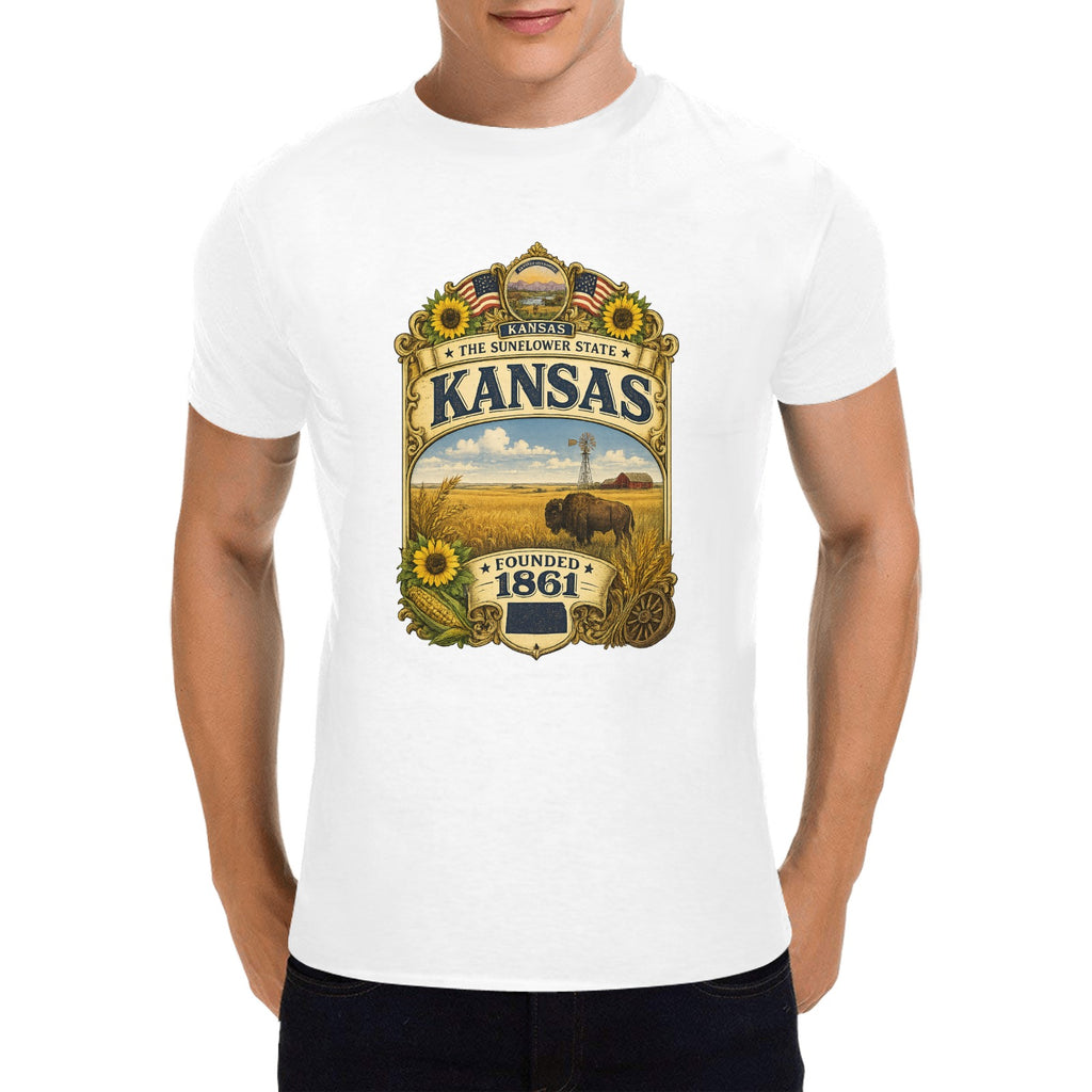 Men's Historical Kansas T-Shirt