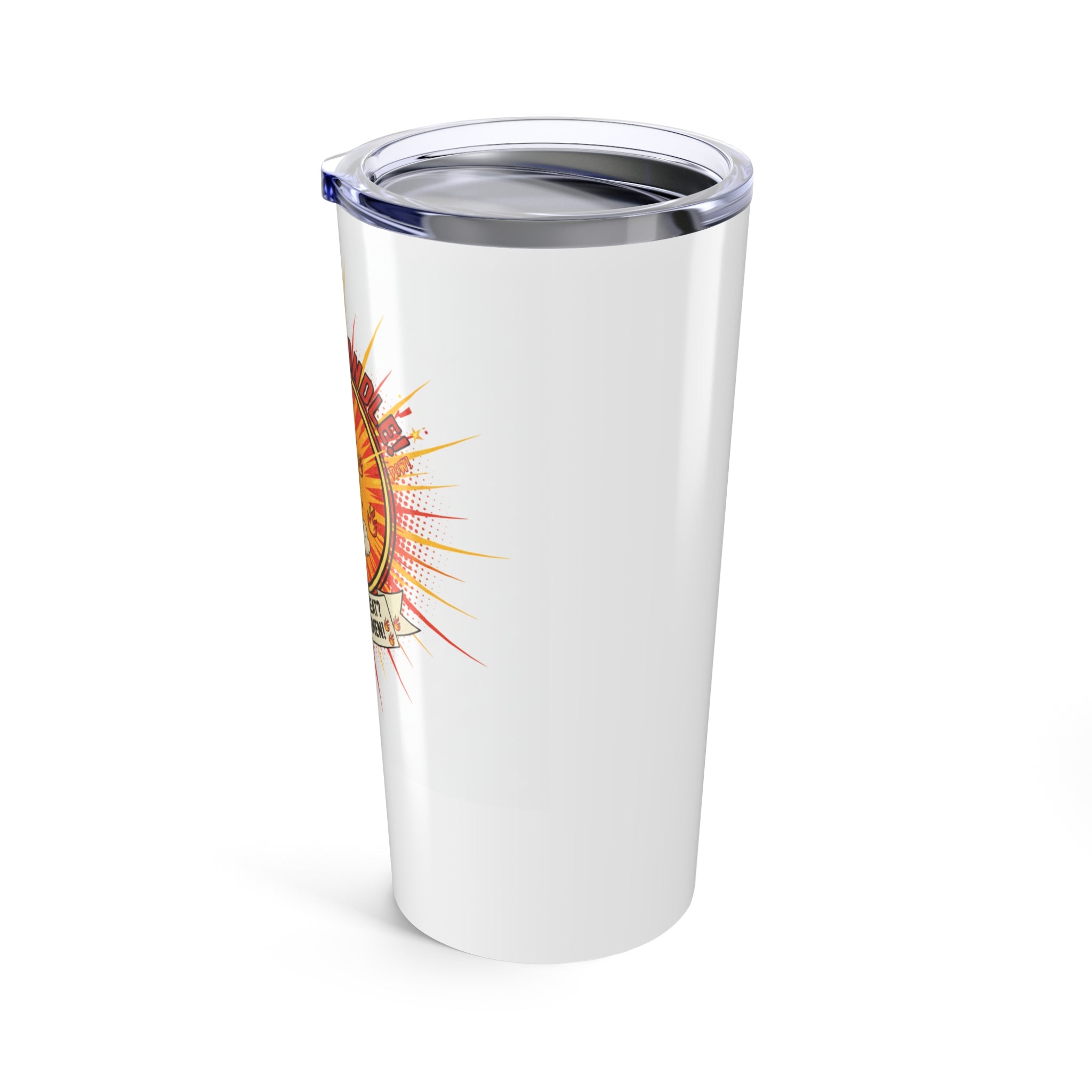 Retro Pinup Woman Tumbler, Vintage Humor Cup, Hot to Handle Thermos, 20oz Travel Mug, Funny Flask Gift for Her, Sarcastic Quote Drinkware