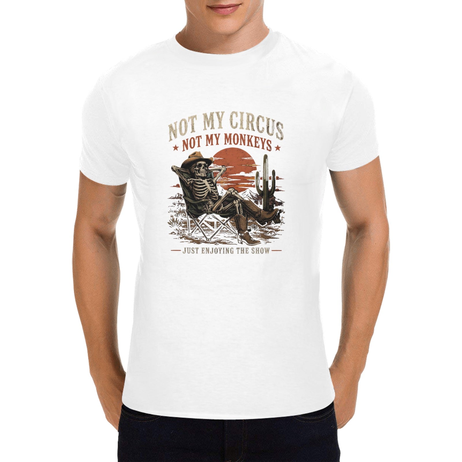 Not My Circus, Not My Monkeys   Wolf Hill Ranch Original  Made in USA