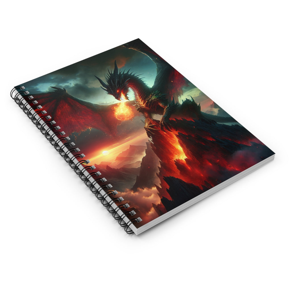 Spiral Notebook - Ruled Line  Dragon