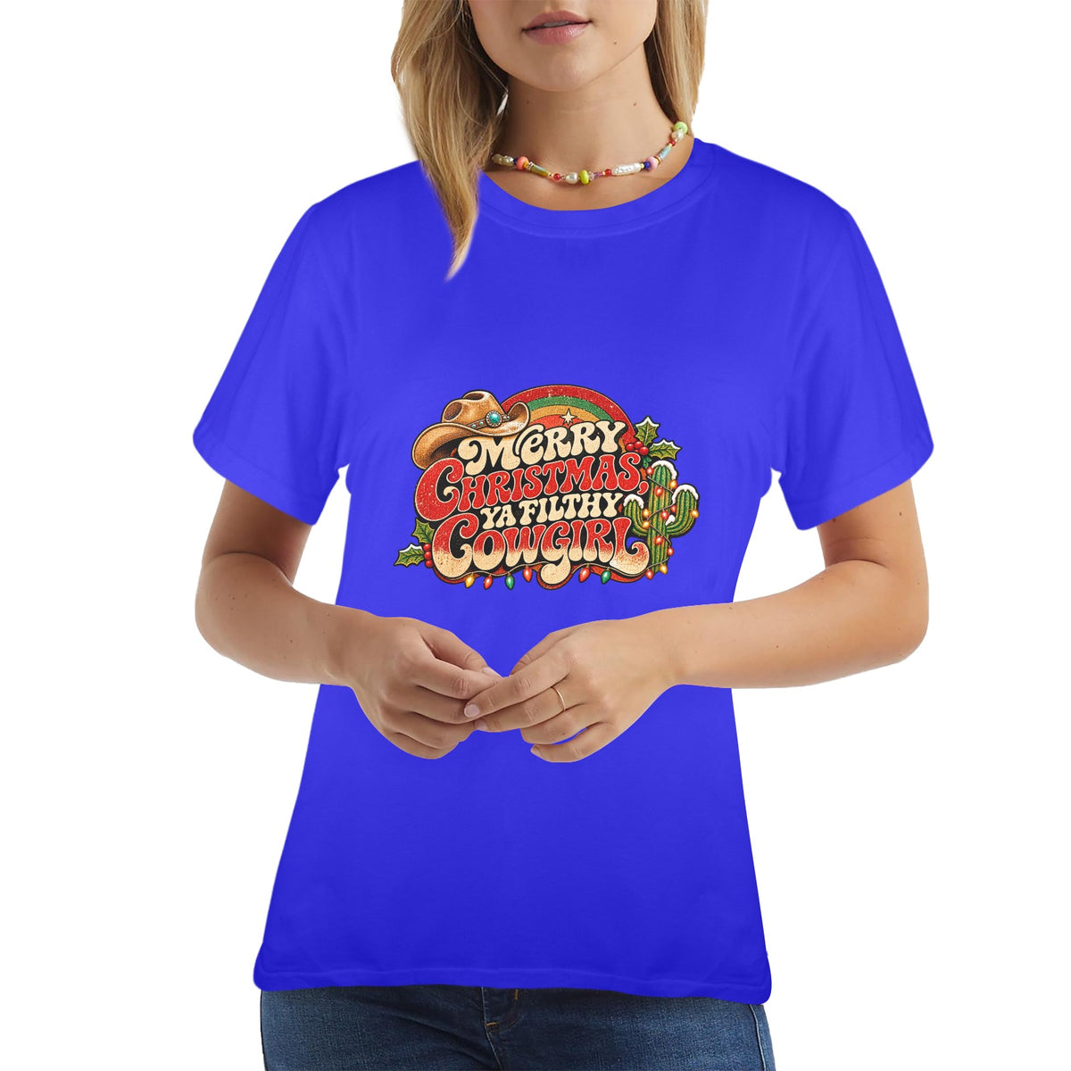 Sassy Cowgirl Christmas Collection – Women's Western Holiday Graphic Tees
