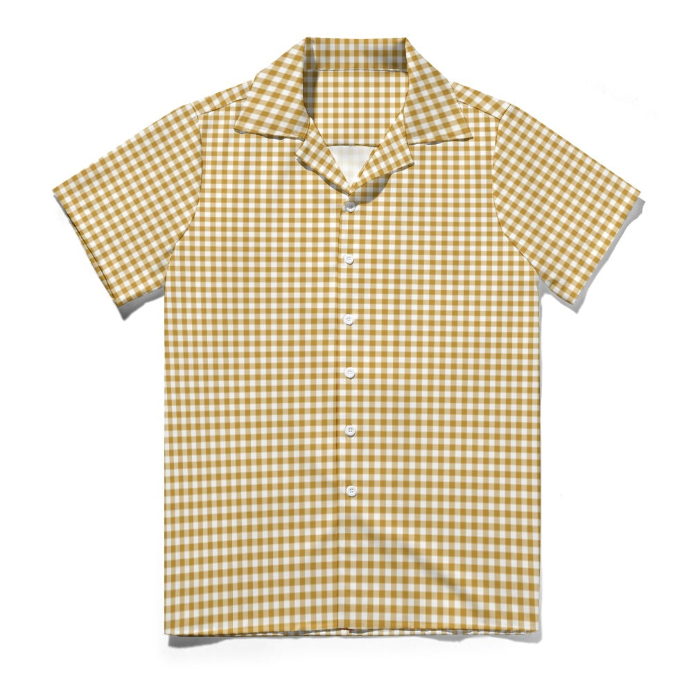Reynolds Legacy Collection Prairie Gold Classic Cuban Collar Shirt