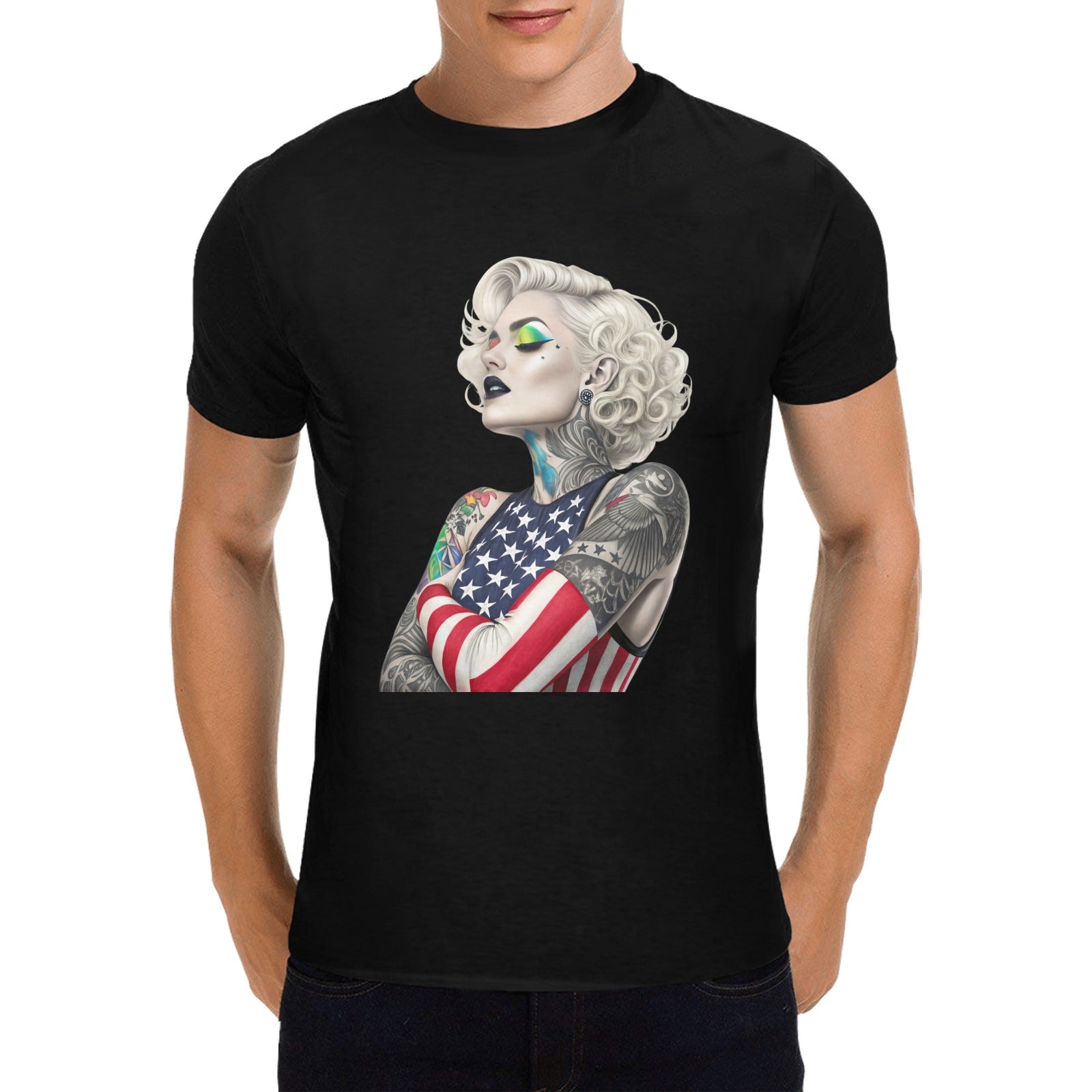 Rebel Icon Patriotic Graphic Tee