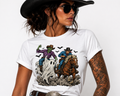 Undead Roundup UNISEX Tee Western Halloween