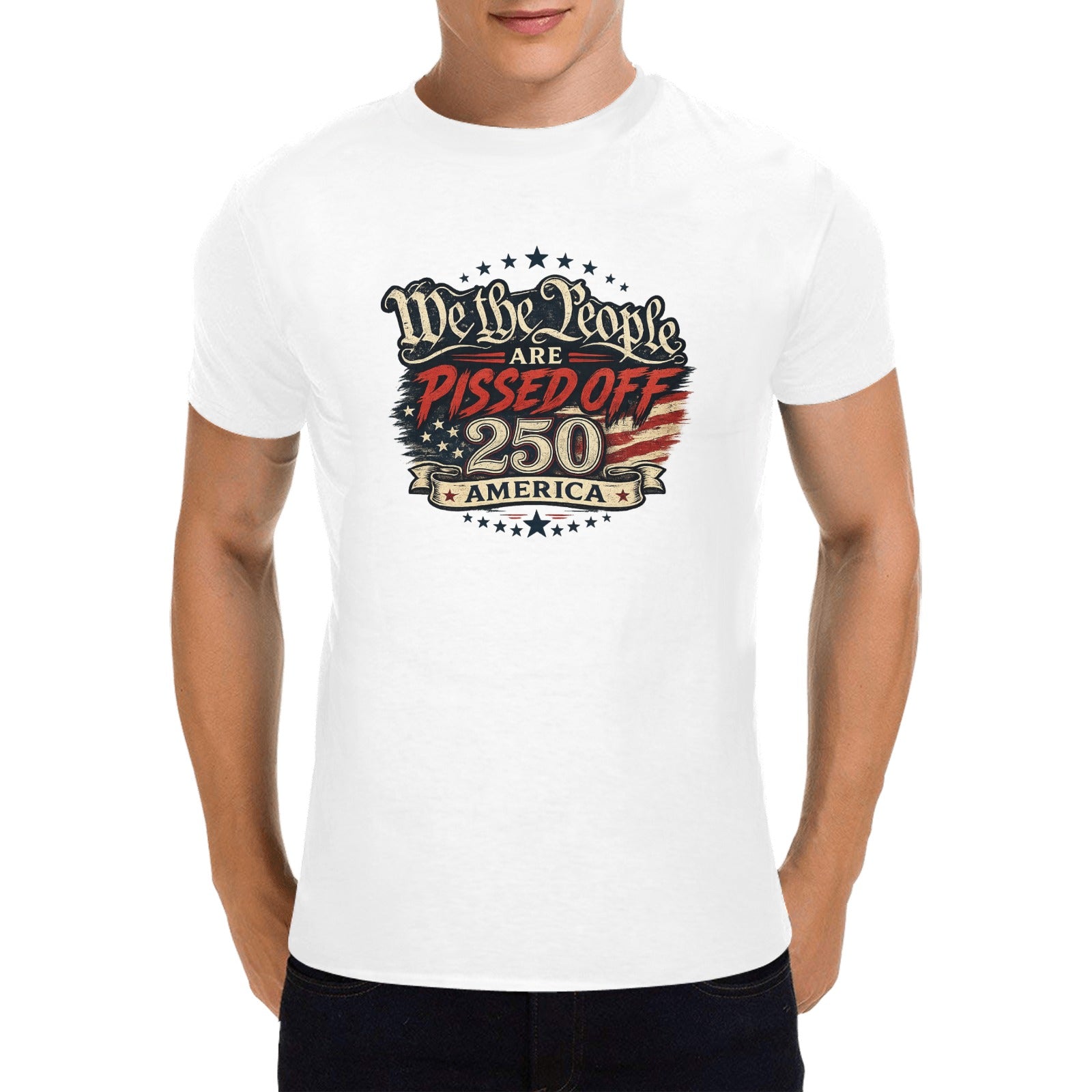Men's We the People are Pissed T-Shirt