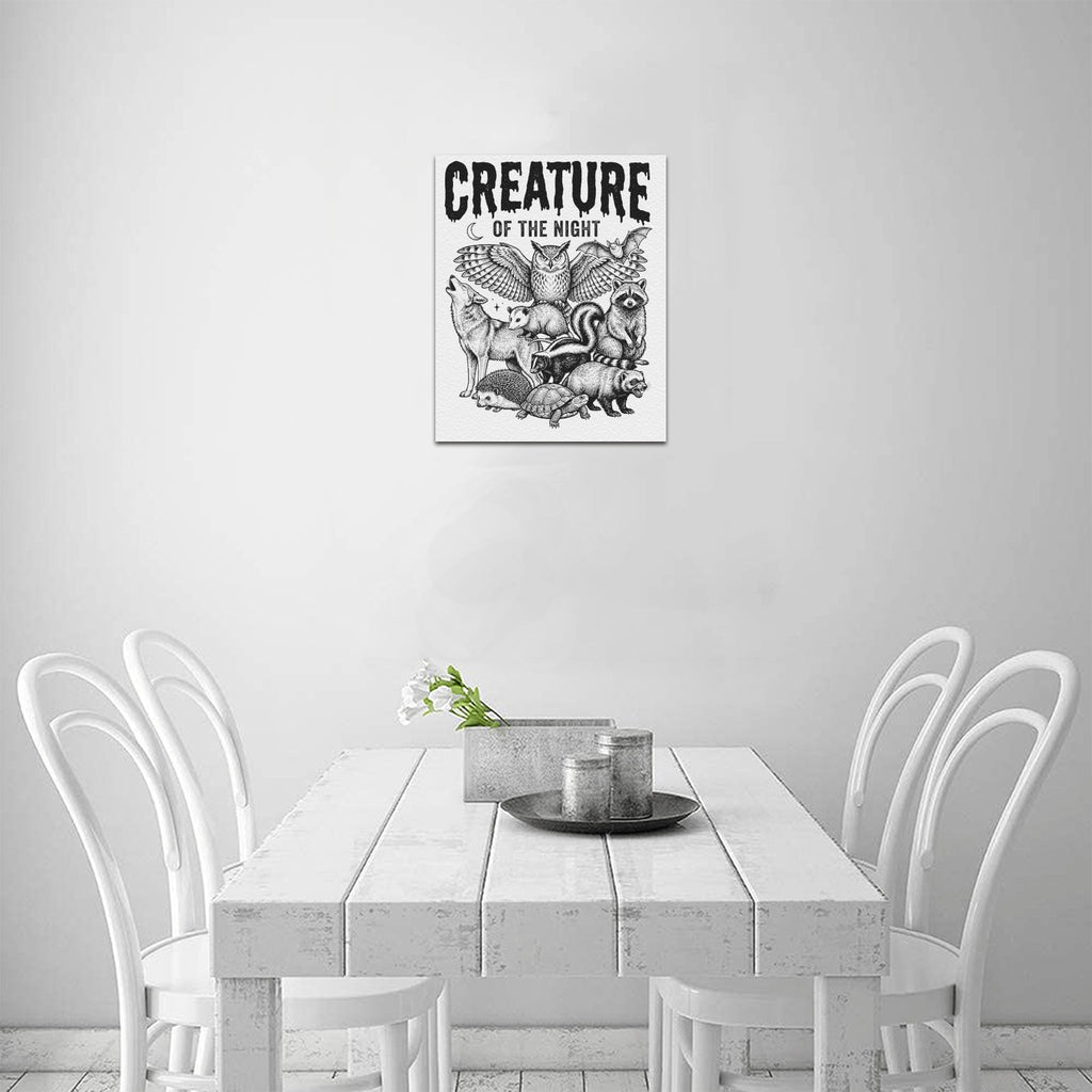 Creature of the Night Canvas Print