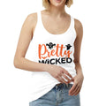 "Pretty Wicked" Women's Halloween Racerback Tank Top