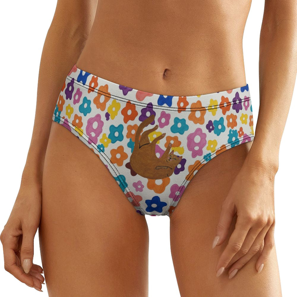 DPW Art Cute Women's Low Waist Panties