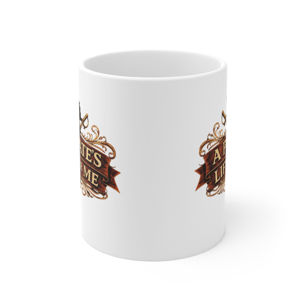 A Pirate's Life For Me Mug — 11oz Pirate Skull Coffee Cup