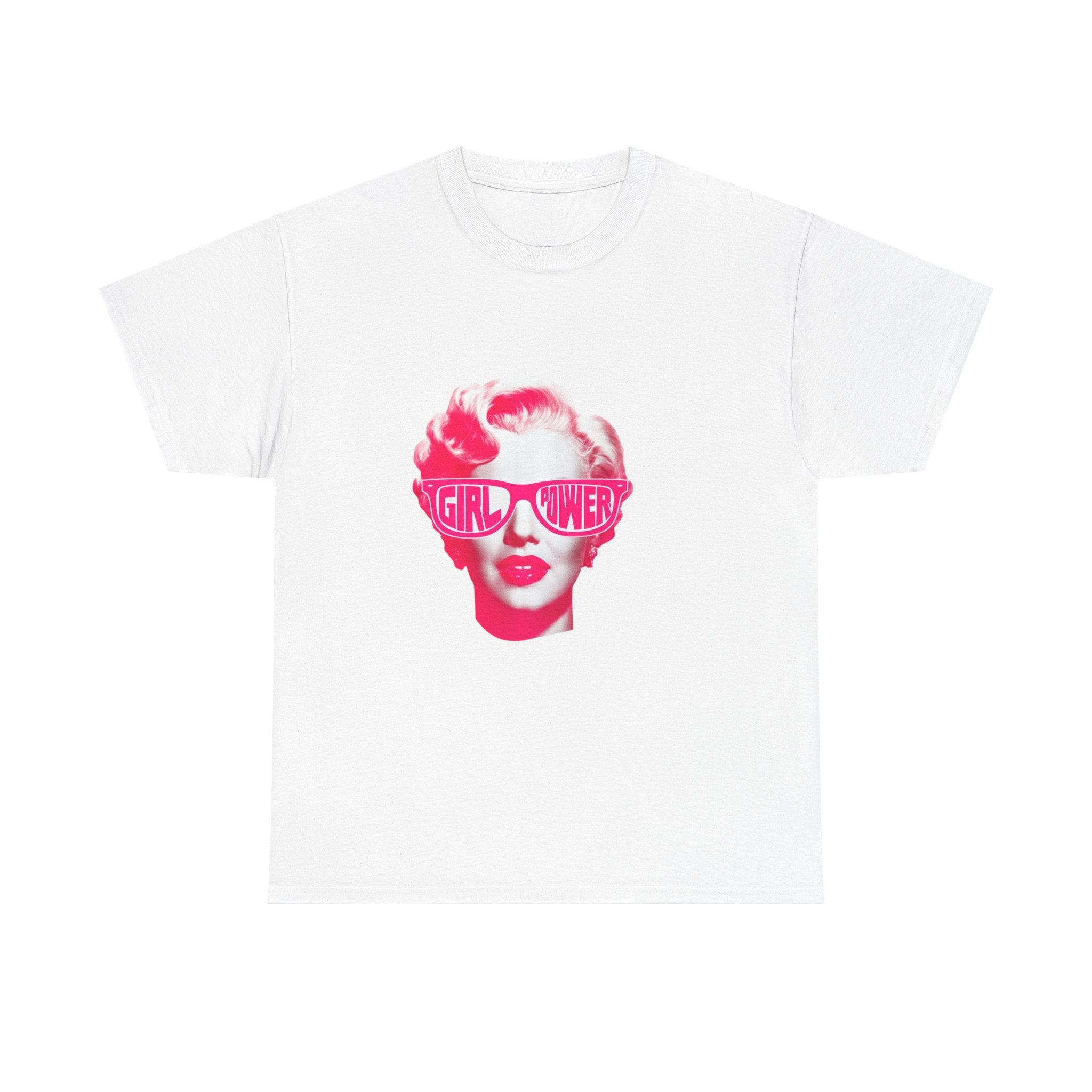 vintage  'Girl Power' Tee | Vintage Style Unisex Cotton Shirt, Trendy Graphic T-Shirt, Feminist Gift, Summer Fashion, Retro Apparel