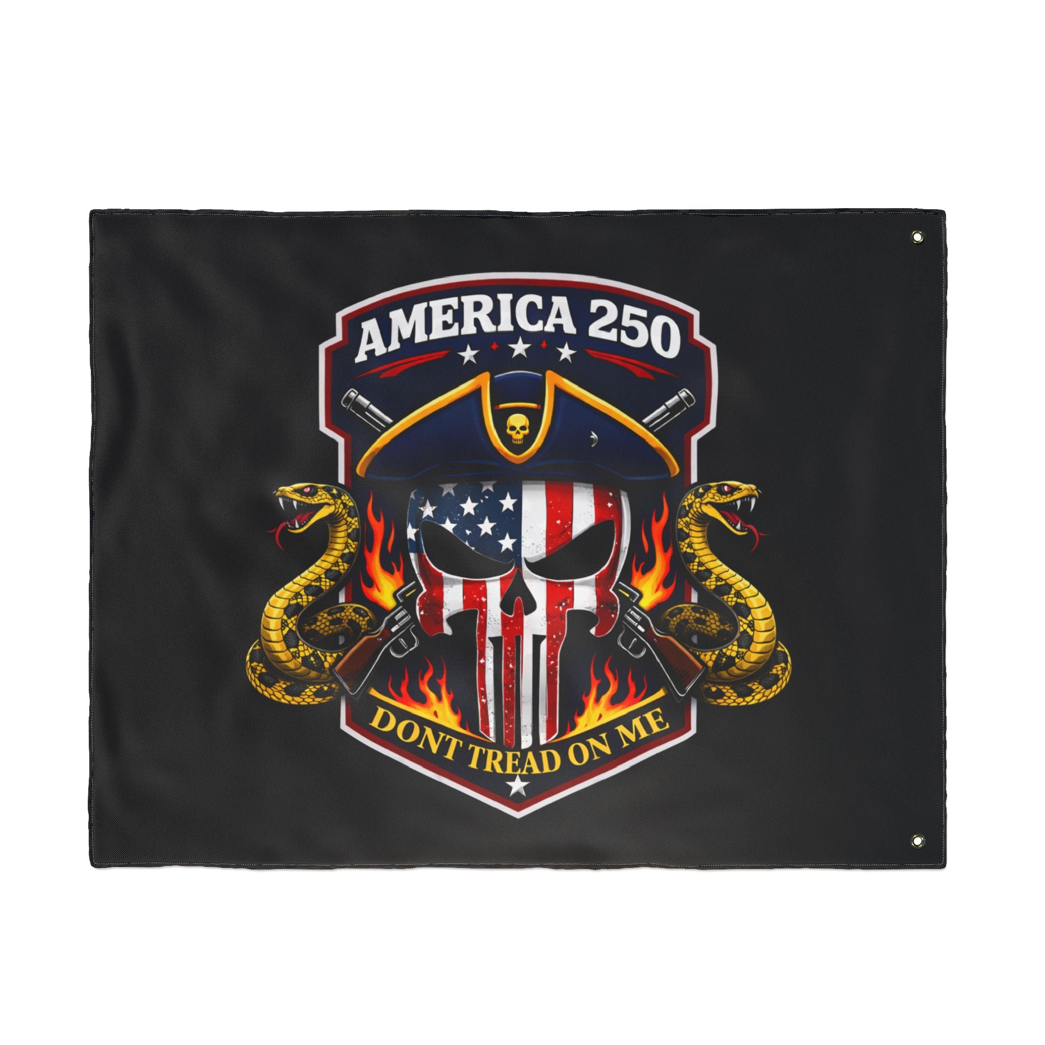 America 250 "Don't Tread On Me" Double-Sided Flag