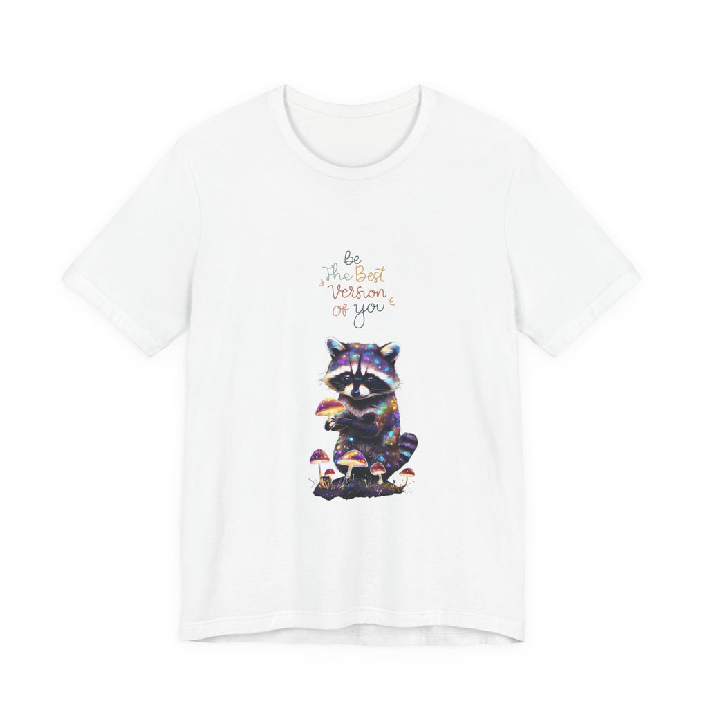 Whimsical Raccoon Tee - Funny Animal Graphic T-Shirt, Perfect for Nature Lovers, Gifts for Friends, Casual Wear, Birthday Apparel