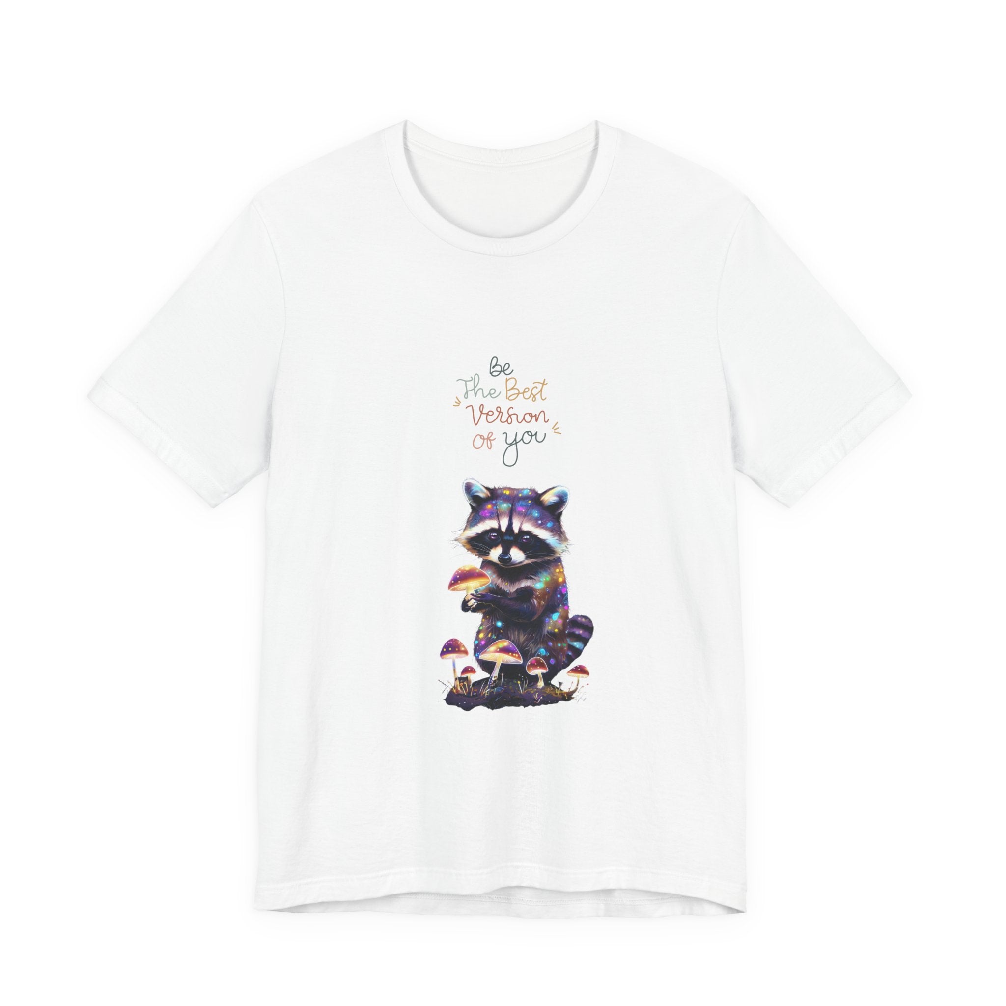 Whimsical Raccoon Tee - Funny Animal Graphic T-Shirt, Perfect for Nature Lovers, Gifts for Friends, Casual Wear, Birthday Apparel