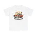 1950s Classic Car Tee "Drive Back to the Fifties" Retro Vintage Auto Shirt  Trendy TShirt