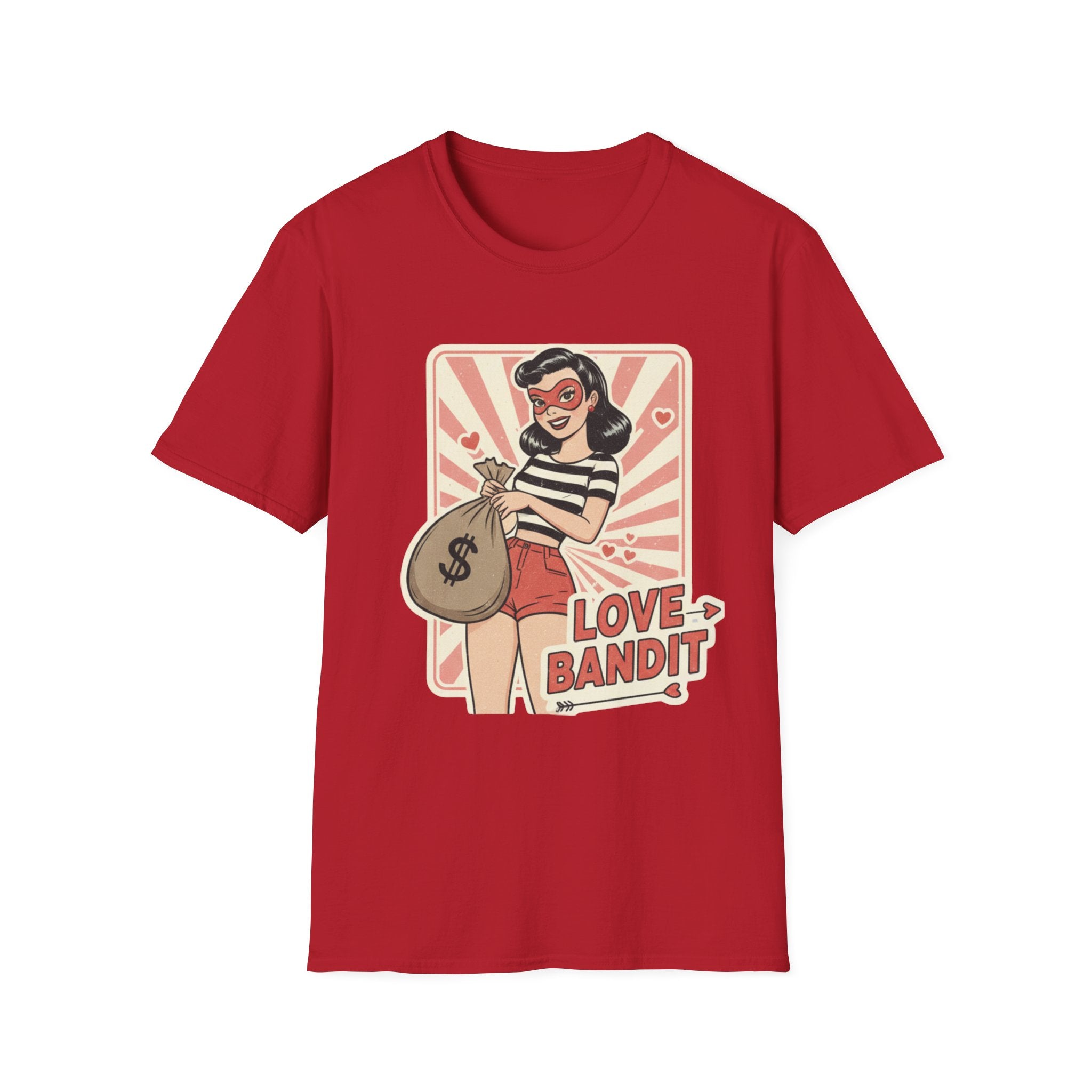 Love Bandit Retro Pinup T-Shirt — Vintage Graphic Tee