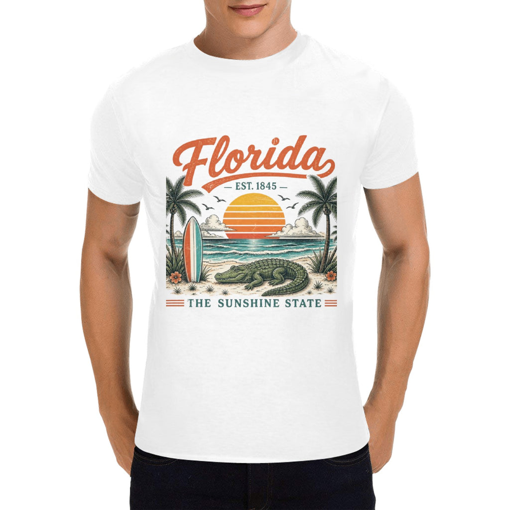 Florida Est. 1845 Retro Beach Tee