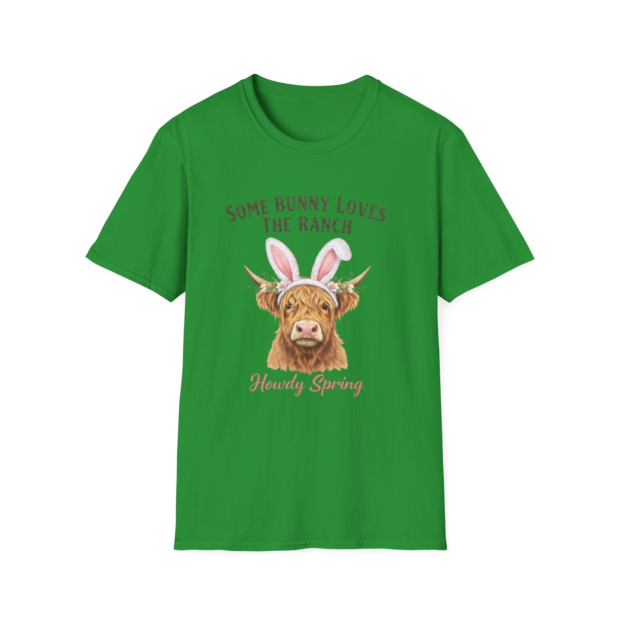 Some Bunny Loves The Ranch T-Shirt — Cute Bunny-Eared Cow Spring Tee