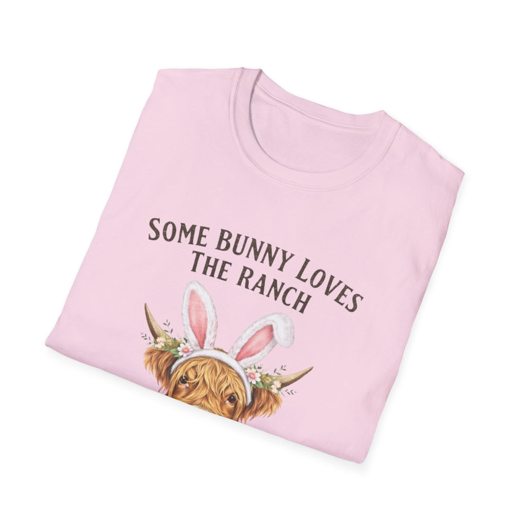 Some Bunny Loves The Ranch T-Shirt — Cute Bunny-Eared Cow Spring Tee
