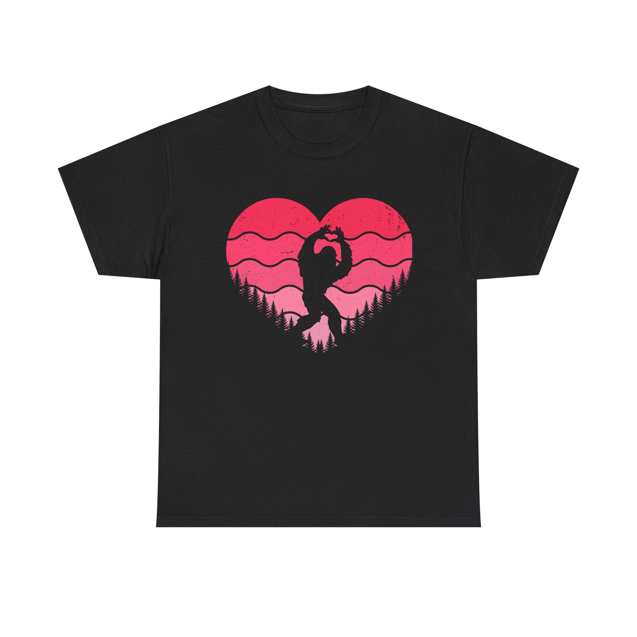 Heartbeat  Tee — Pink Heart Silhouette Dance Shirt