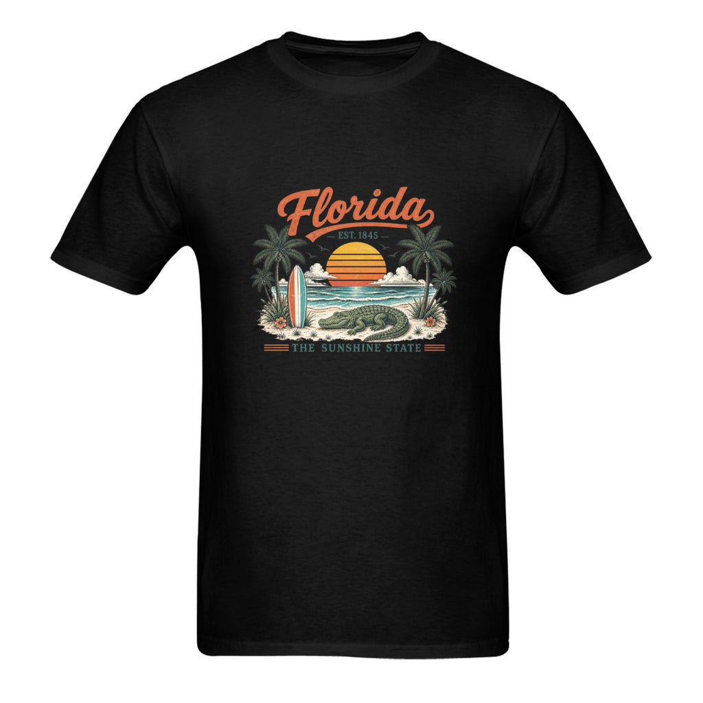 Florida Est. 1845 Retro Beach Tee