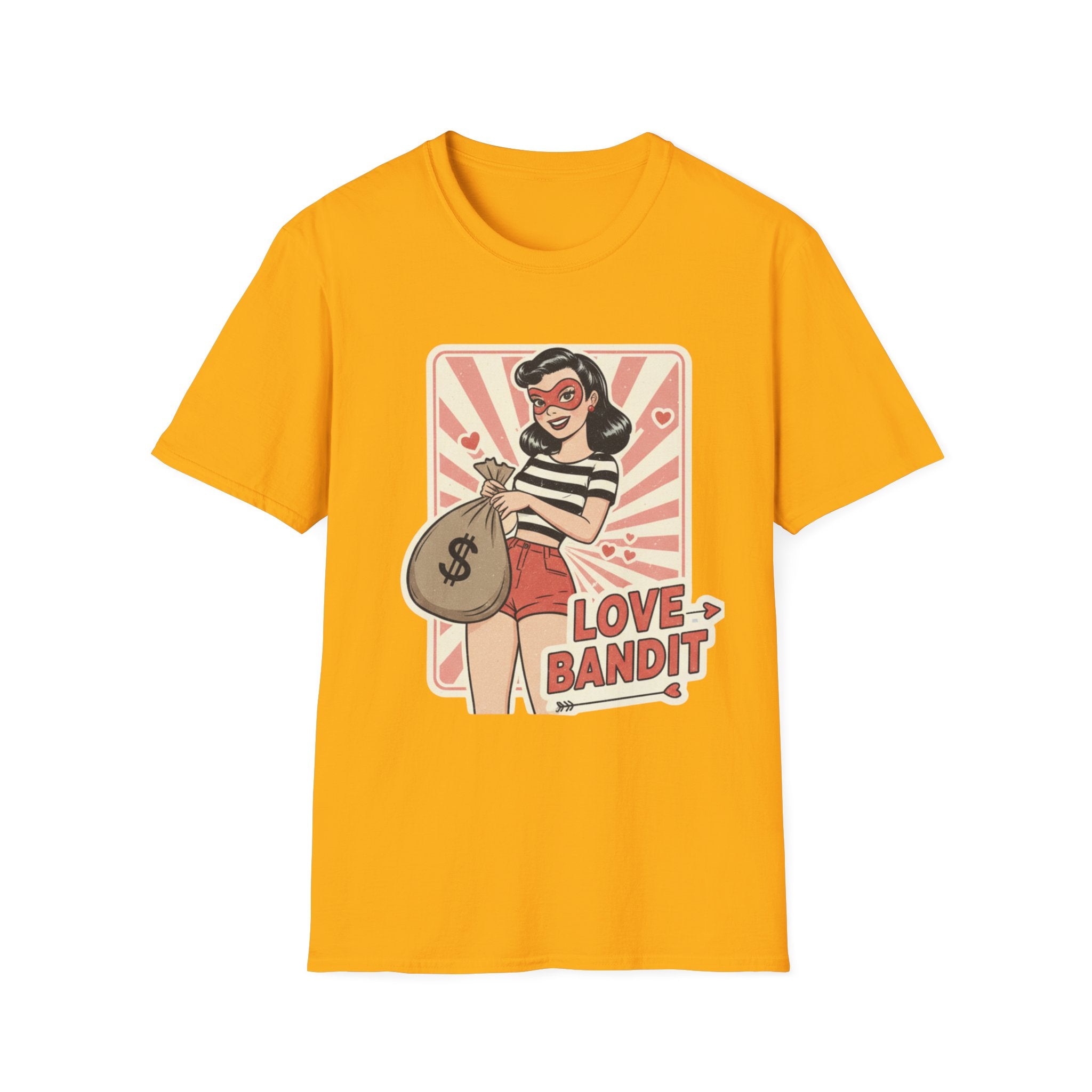 Love Bandit Retro Pinup T-Shirt — Vintage Graphic Tee