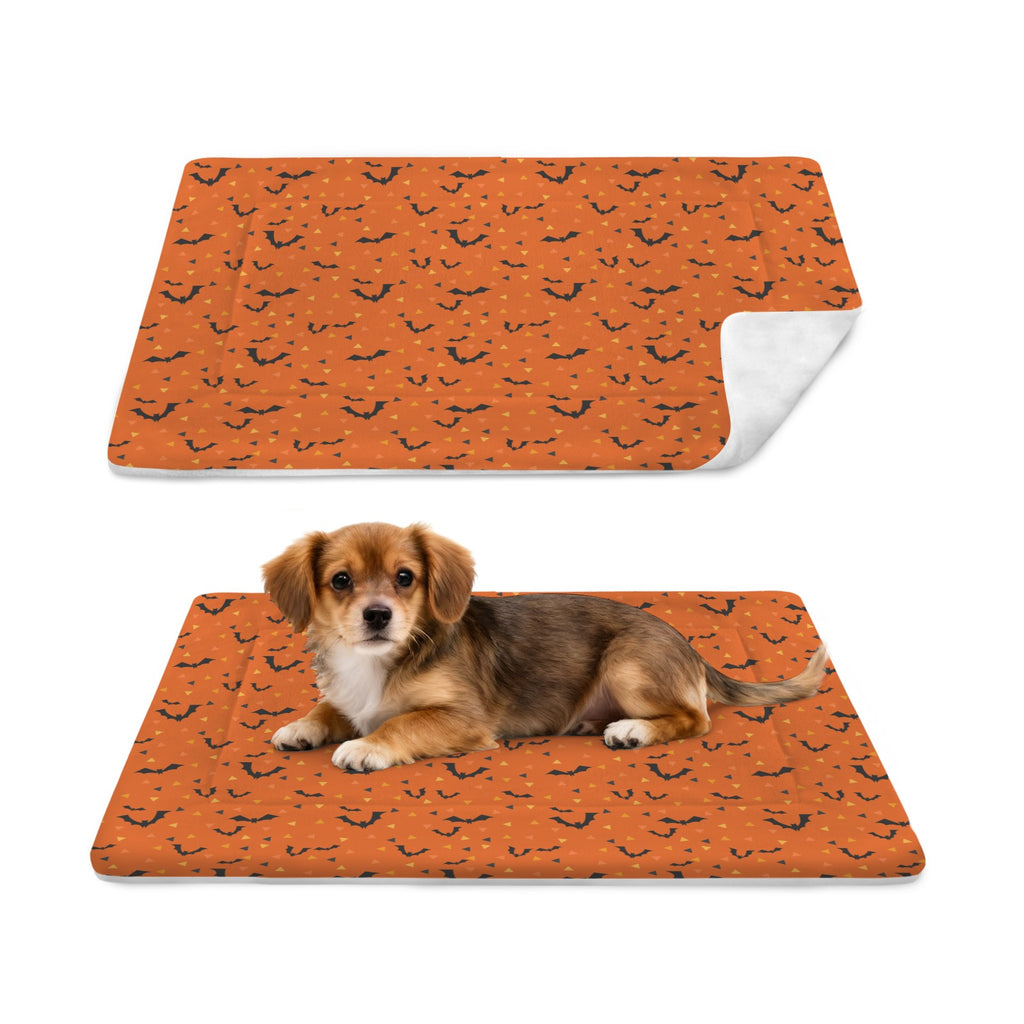 Bats at Midnight Coco's Halloween Collection  Bat Print Dog Mat