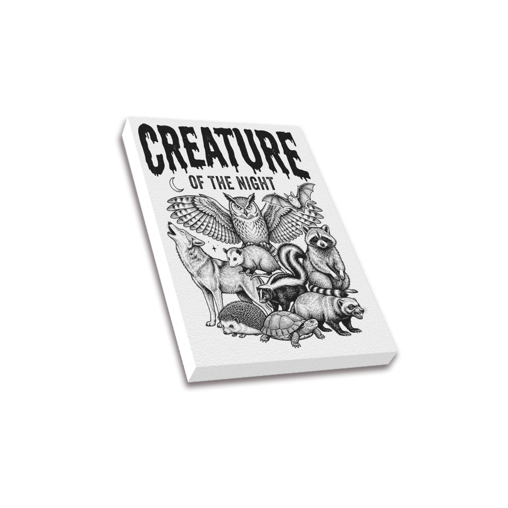Creature of the Night Canvas Print