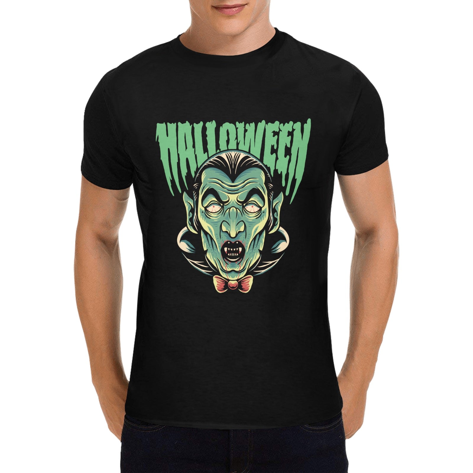 Retro Vampire Halloween Tee  🧛‍♂️🏰✨