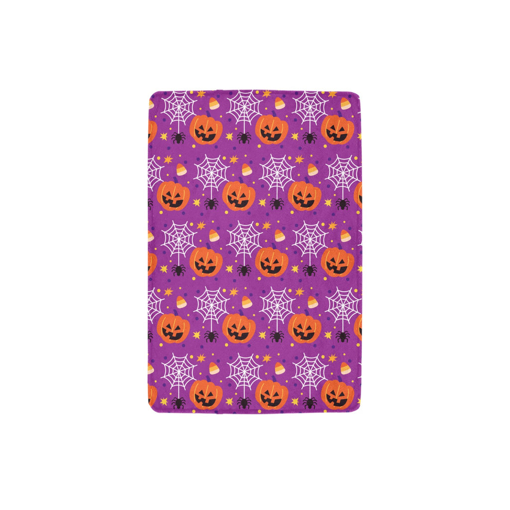 Spooky Web Halloween Throw Blanket