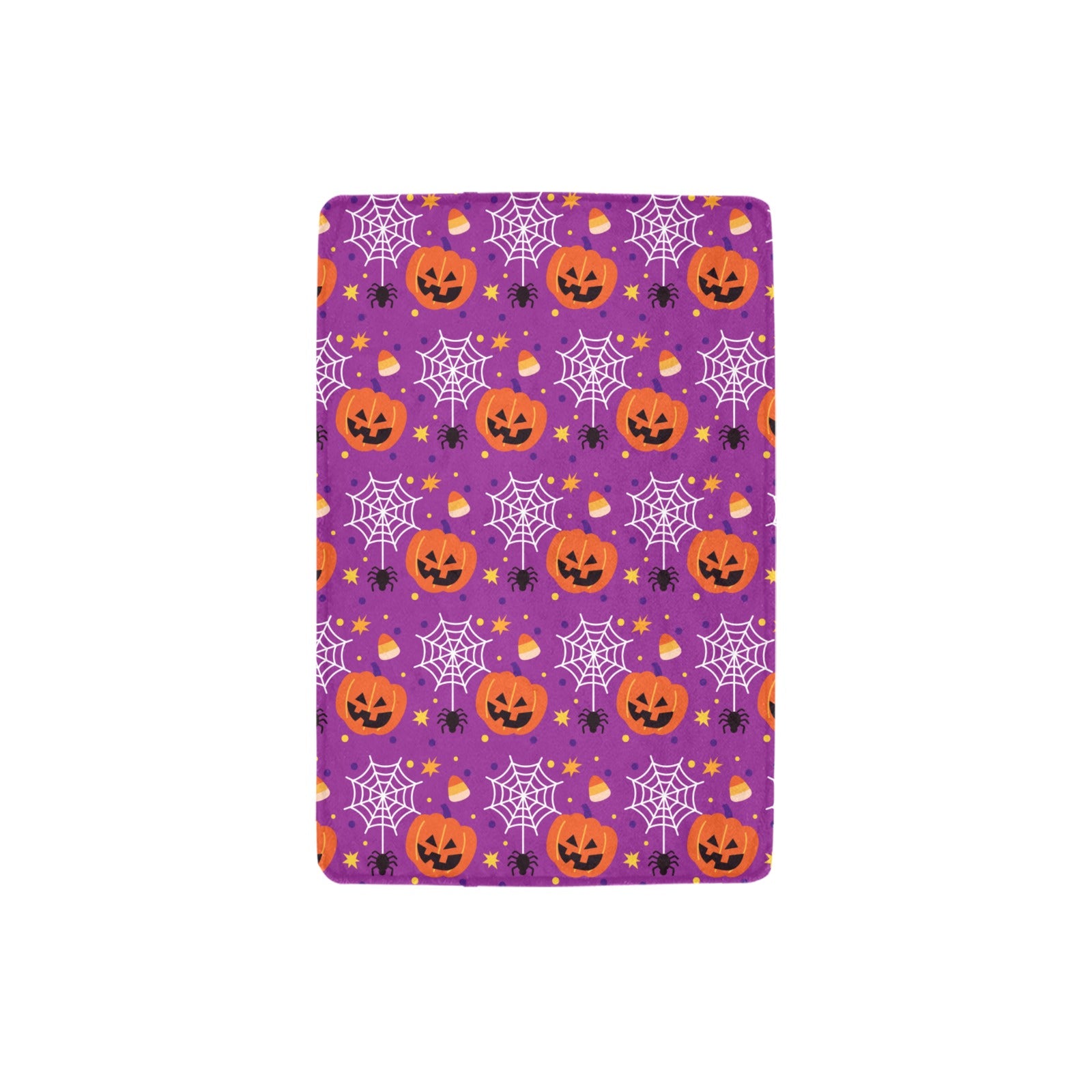 Spooky Web Halloween Throw Blanket