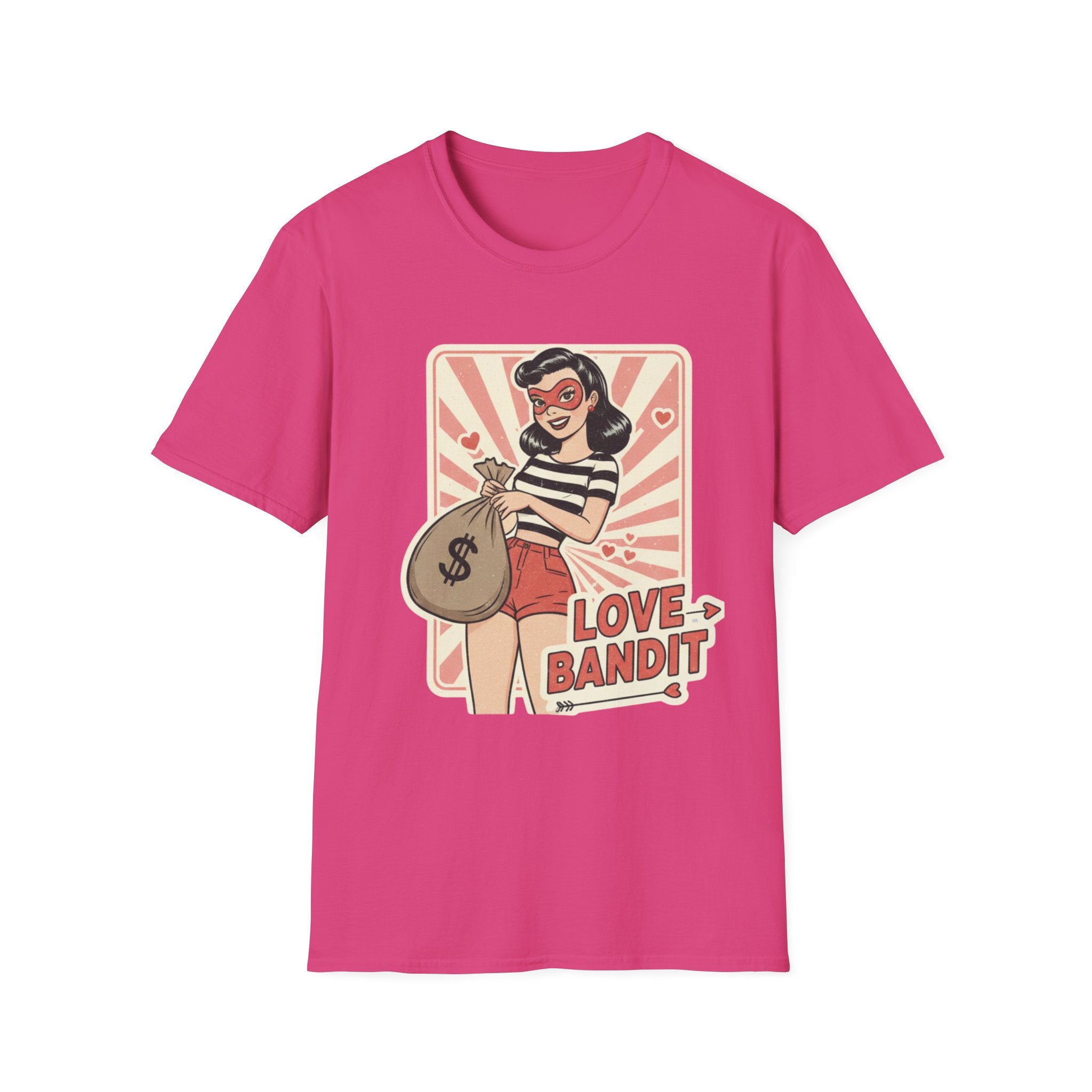 Love Bandit Retro Pinup T-Shirt — Vintage Graphic Tee