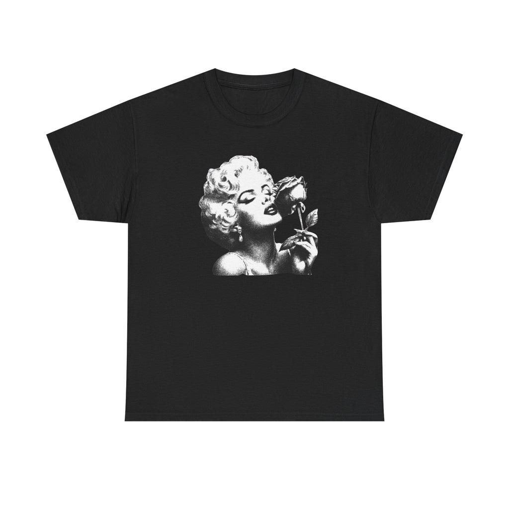 Untamed Beauty Series — Retro Rose — Vintage Glamour Graphic T-Shirt