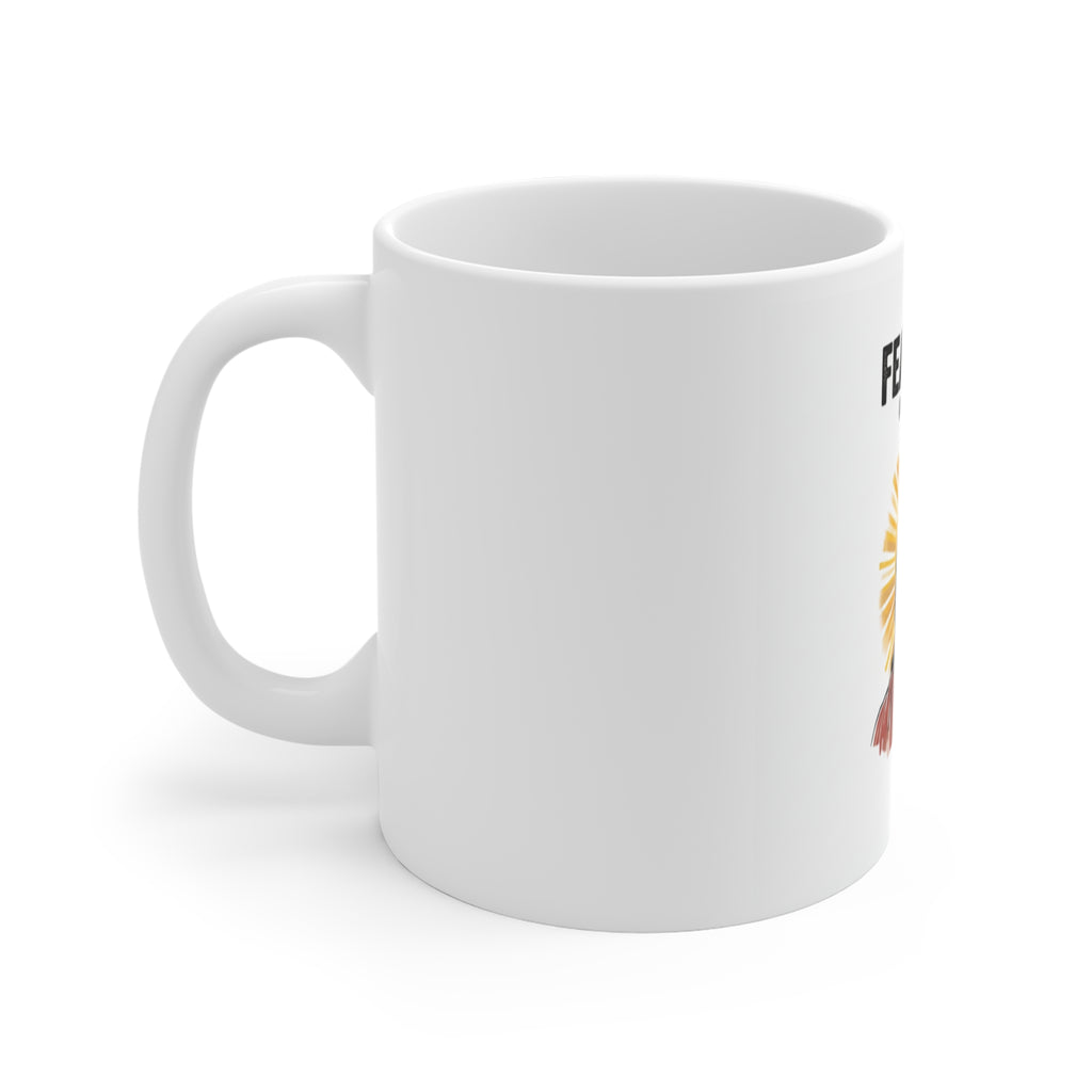 Christian Jesus Fear Not Joshua 1:9 Bible Verse 11oz Ceramic Coffee Cup, Scripture Religious Gift, Inspirational Christian Faith Tea Mug,