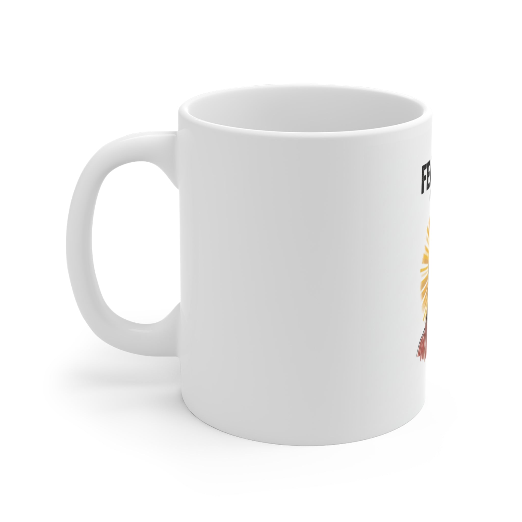 Christian Jesus Fear Not Joshua 1:9 Bible Verse 11oz Ceramic Coffee Cup, Scripture Religious Gift, Inspirational Christian Faith Tea Mug,