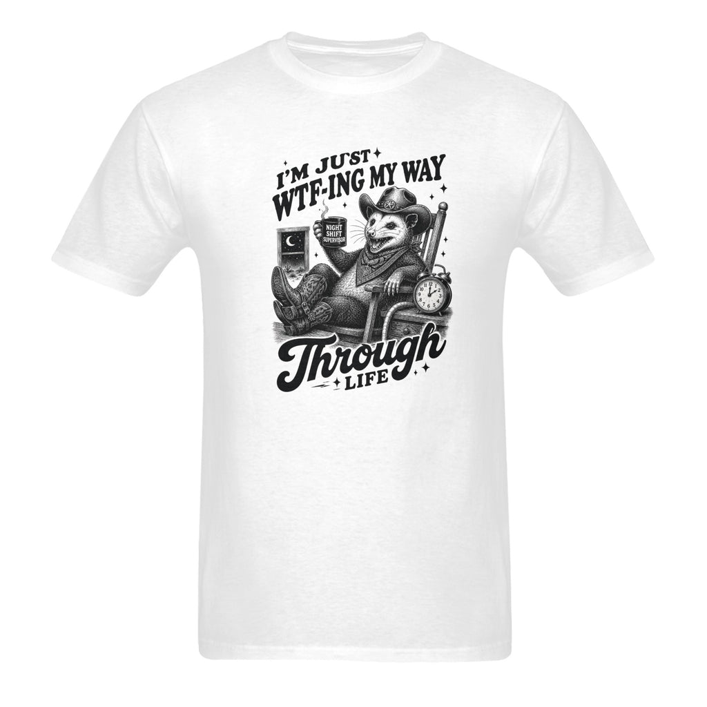 Pete of Wolf Hill Ranch  Night Shift Supervisor T-Shirt