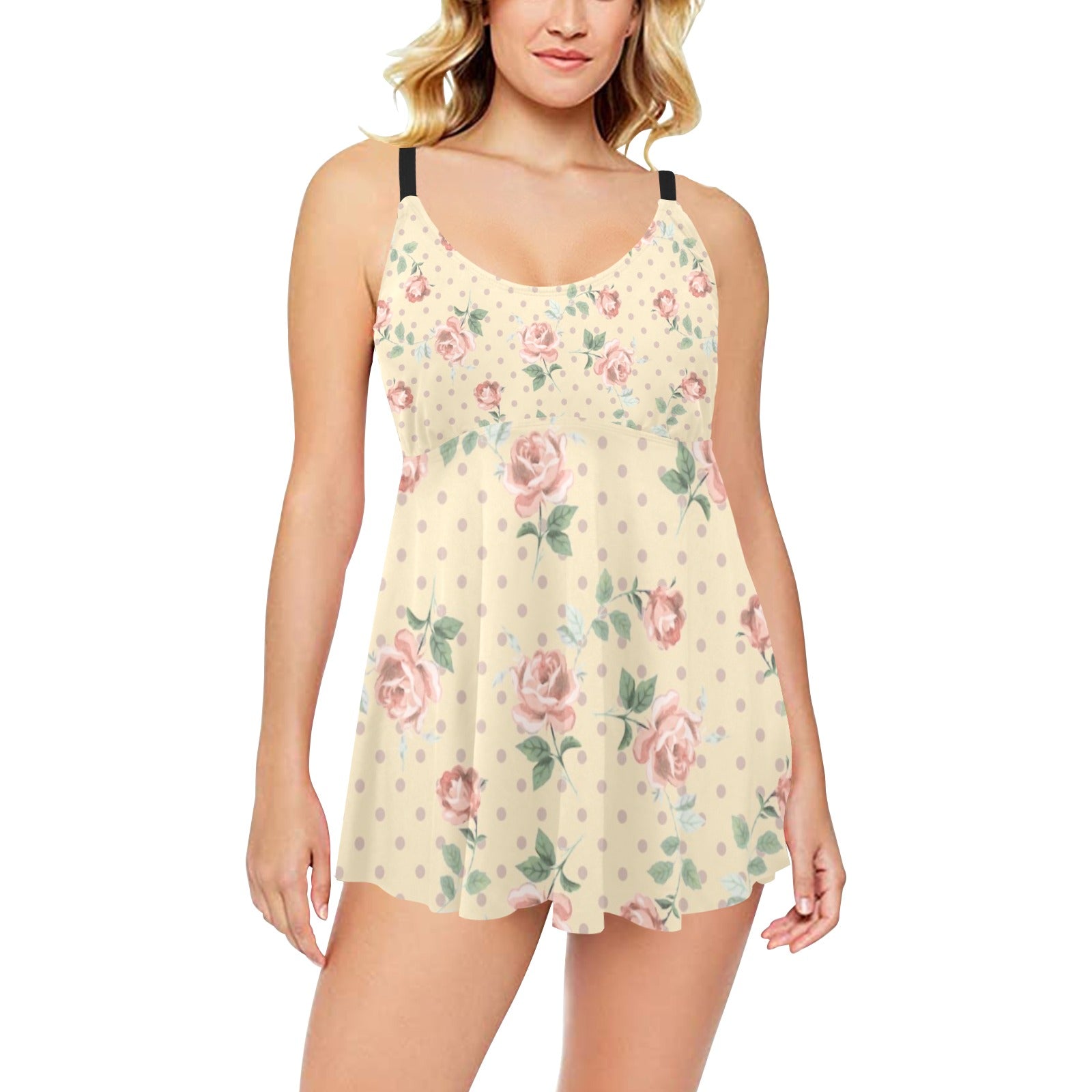 Garden Romance Swim Dress Set