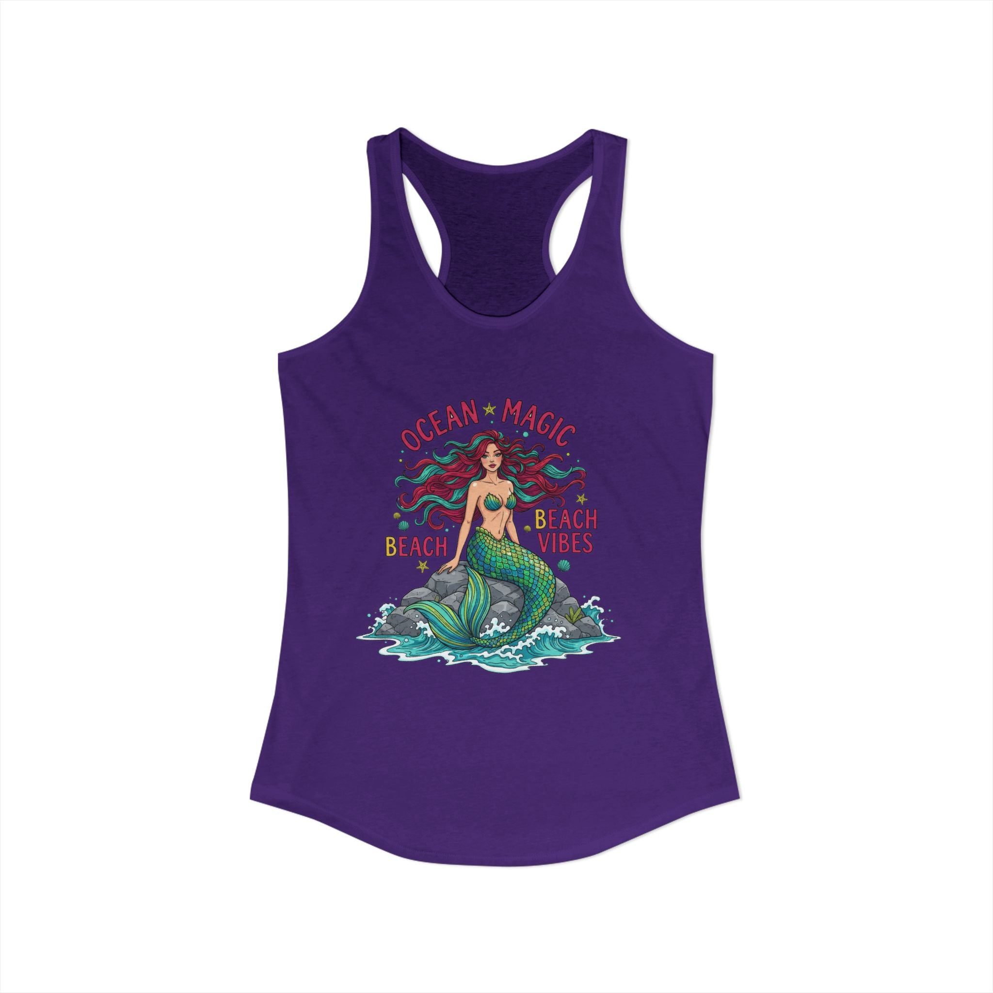Ocean Magic Mermaid Women's Racerback Tank