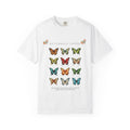Colorful Butterfly Lover T-Shirt, Artistic Tee, Nature Lover Shirt, Gift for Butterfly Enthusiast, Boho Style Top, Unisex Casual Wear