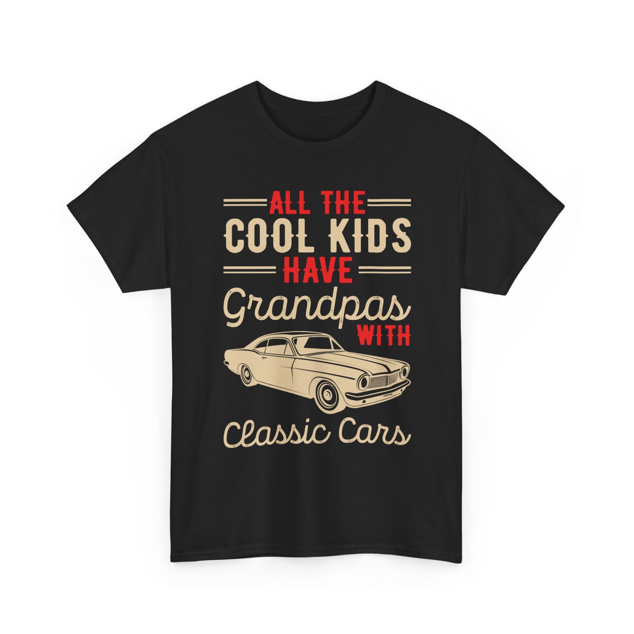 Cool Kids Have Grandpas With Classic Cars T-Shirt