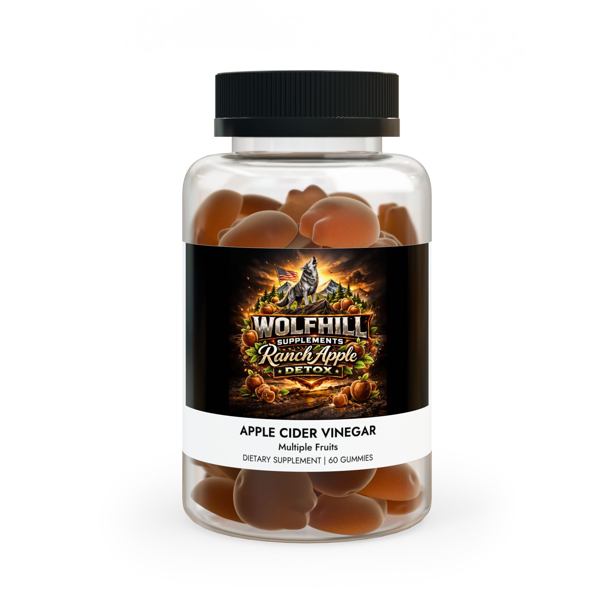 Detox-Apple Cider Vinegar Gummies (60 Gummies)