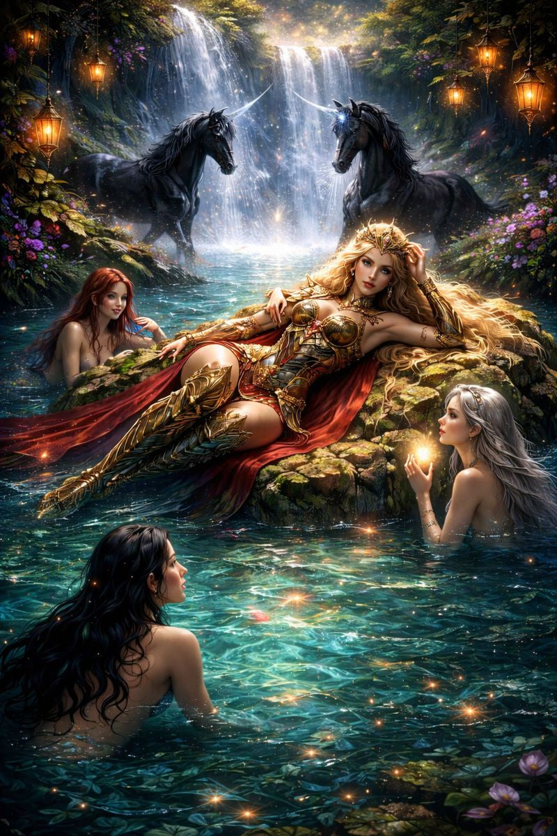 🌊🔥 DRUSILLA AND THE MERMAID LAGOON