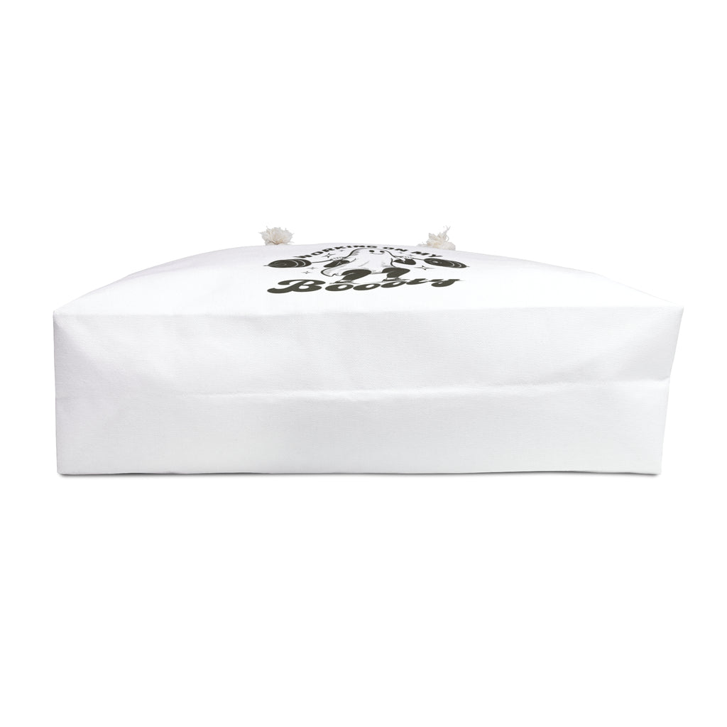Weekender Bag — "Working On My Boooty" Funny Fitness Tote
