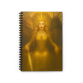 Spiral Notebook - Dragon Queen Fantasy Ruled Line