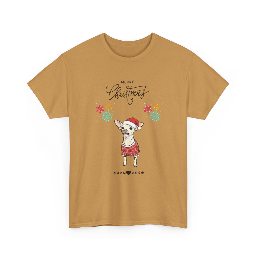 Christmas Dog Lovers Tee Chihuahua